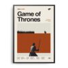 Game of Thrones Retro Movie Poster Decor Art