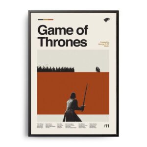 Game of Thrones Battle of the Bastards Season 6 Poster Decor Art