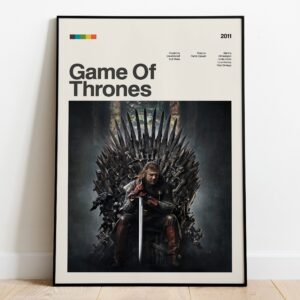 Game of Thrones Modern Tv Series Poster Decor Art