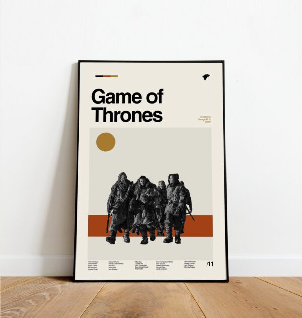 Game Of Thrones Movie Art Print Poster