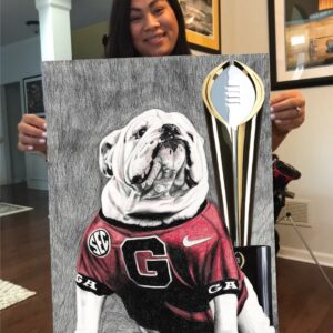 Georgia Bulldogs National Championship Poster Decor Art