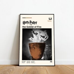 Harry Potter and the Goblet of Fire Movie Poster Decor Art