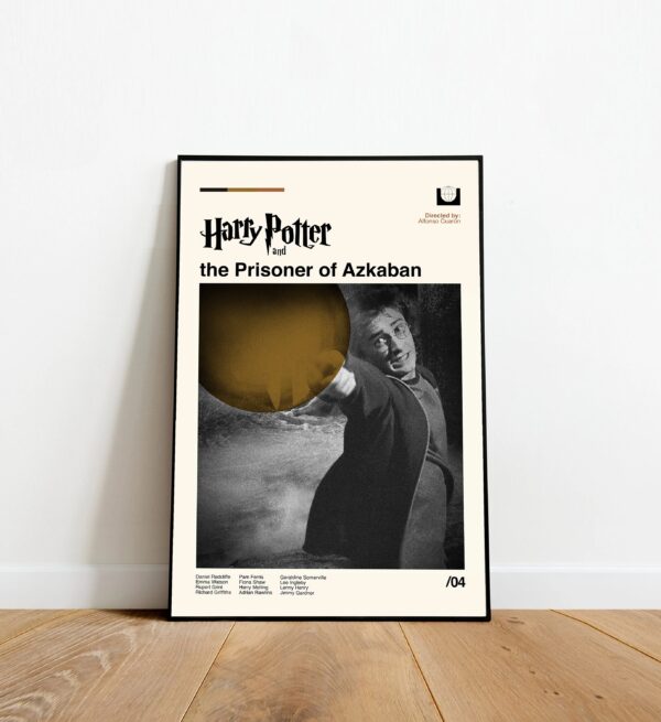 Harry Potter and the Prisoner of Azkaban Movie Poster Decor Art