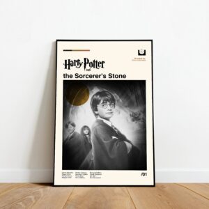 Harry Potter and the Sorcerer’s Stone Movie Poster Decor Art