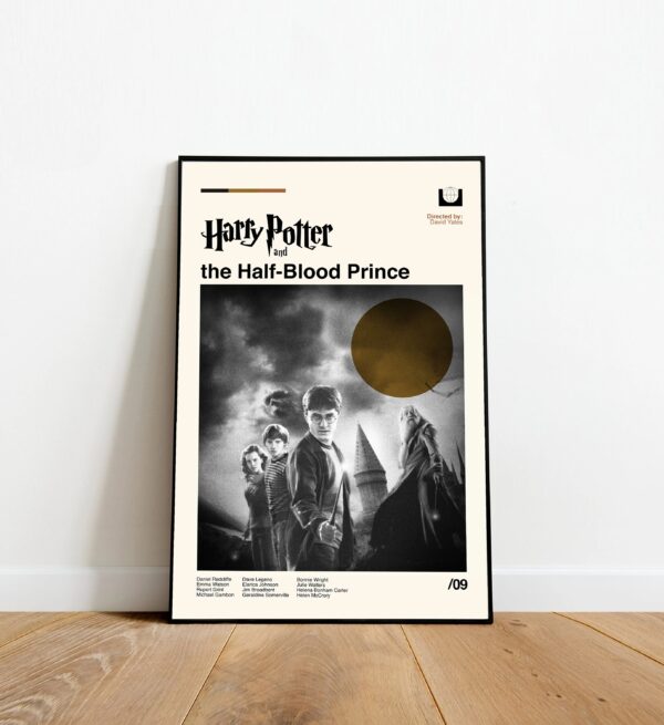 Harry Potter the Half-Blood Prince Movie Poster Decor Art