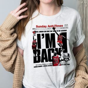 I’m Back Zion Williamson Michael Jordan Sunday Anti-Times Shirt