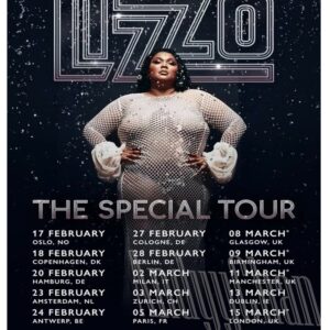 Lizzo Tour 2023 UK Poster Decor Art