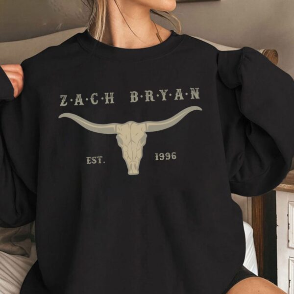 Zach Bryan Bullhead EST 1996 TShirt