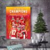 Travis Kelce Football Super Bowl Poster