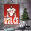 Travis Kelce Kansas City Football 87 Poster Decor Art