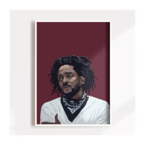 Kendrick Lamar Minimalist Poster Decor Art