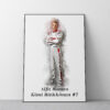 1955 Monaco Grand Prix Poster Decor Art