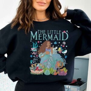 Little Mermaid Black Girl Magic Sweatshirt