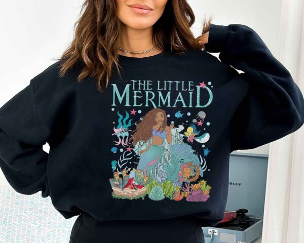 Little Mermaid Black Girl Magic Sweatshirt