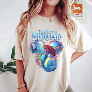 Little Mermaid Live Action Ariel Disneyland 2023 Shirt