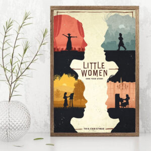 Little Women 4 Sisters Movie Poster Decor Art