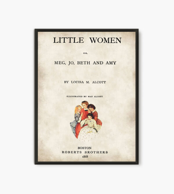 Little Women Book Cover Poster