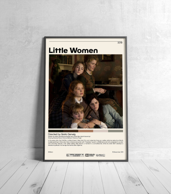 Little Women Greta Gerwig Poster Decor Art