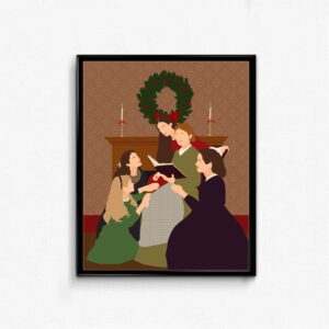 Little Women Minimalist Movie Poster Decor Art