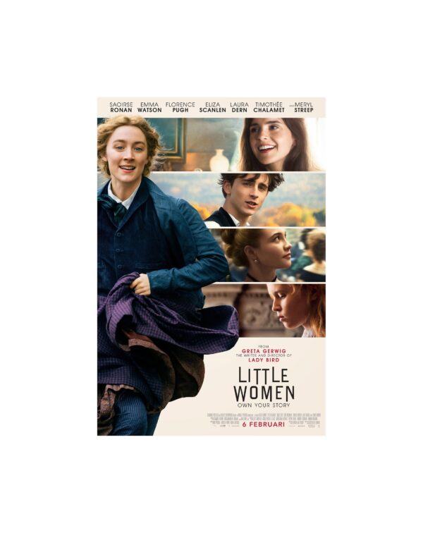 Little Women Movie Saoirse Ronan in Jo Poster Decor Art