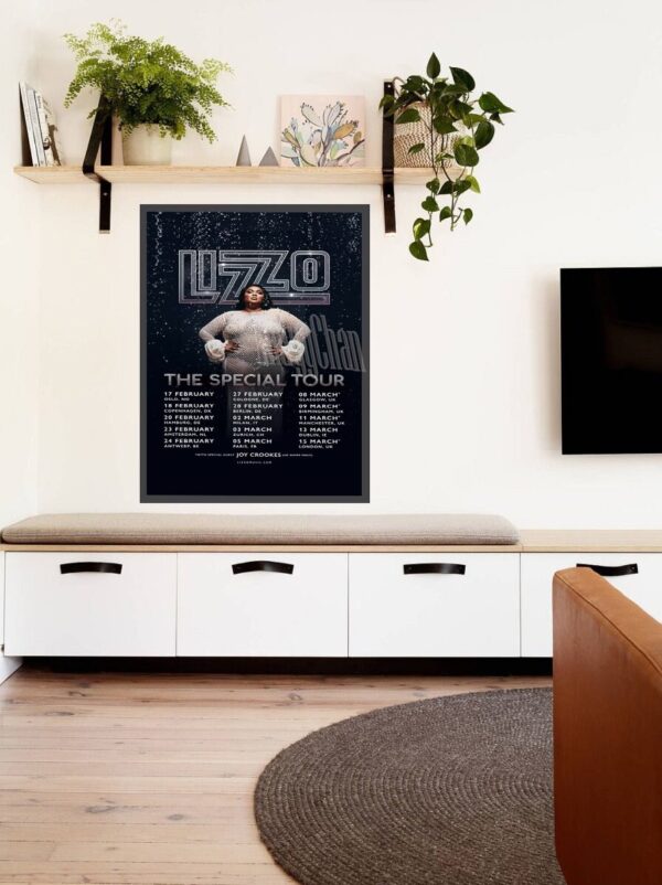 Lizzo Tour 2023 UK Poster Decor Art