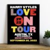 Harry Styles Black and White Poster Decor Art