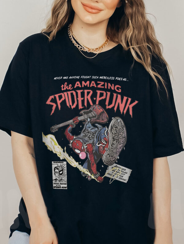 Marvel Spider-Punk Across The Spider Verse Tee