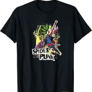 Marvel Spider Punk Spiderman 2023 Shirt