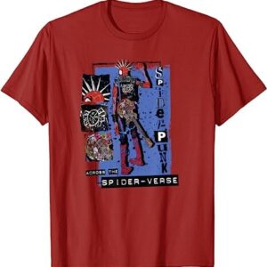 Marvel Spider-Punk The Spider-Verse Tshirt