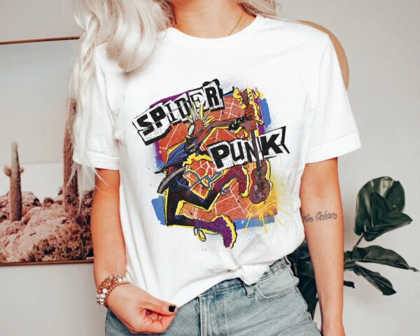 Marvel The Spider-Verse Punk Shirt