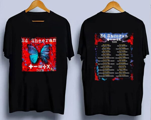 Mathematics Tour Music Ed Sheeran Lover Shirt