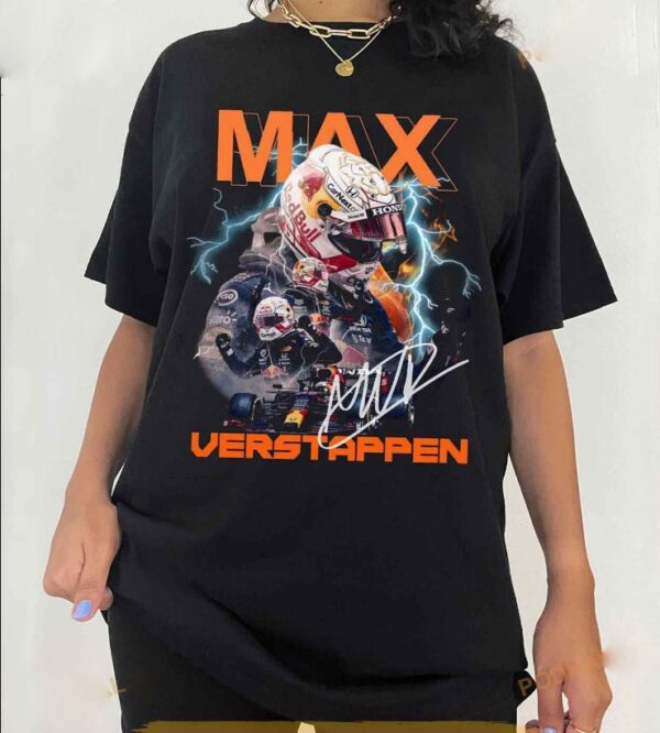 Max Verstappen Champion Formula 1 Tee Shirt