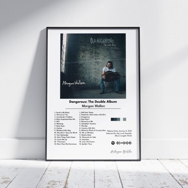 Morgan Wallen Dangerous The Double Album Poster