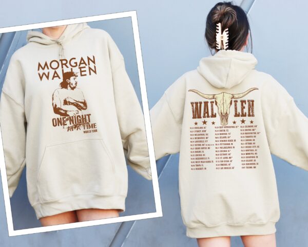 Morgan Wallen Tour 2023 One Night At A Time Hoodie