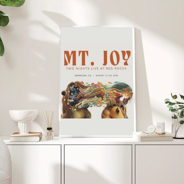 MT.Joy Tour 2023 Poster Decor Art