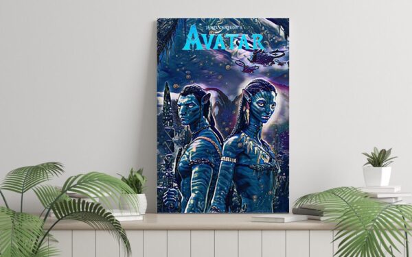 Neytiri Jake Sully Avatar The Way Of Water Poster