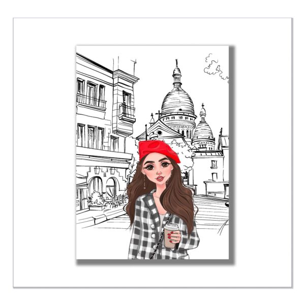 Parisian Chic Emily In Paris Poster Decor Art