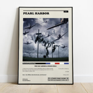 Pearl Harbor Movie Inspired Poster Decor Art