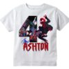 Personalized Spiderman Matching Birthday T-shirt