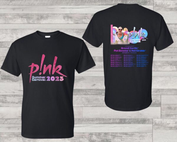 Pink P!nk Summer Carnival 2023 Tour Shirt