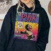 P!nk Comic Trustfall World Tour Album Graphic Tee Sweatshirt