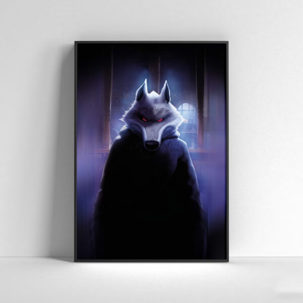 Puss In Boots Last Wish Poster Big Bad Wolf