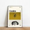 Coraline Inspired Digital Art Film Print Poster Decor Art