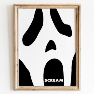 Scream Movie Poster Digital