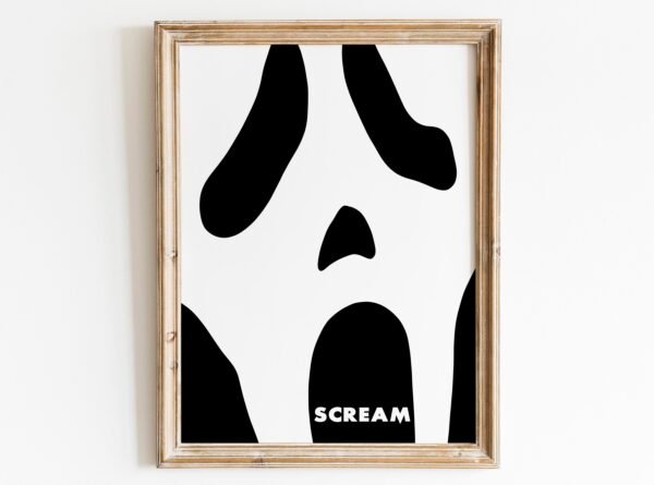 Scream Movie Poster Digital