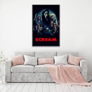 Scream Movie Poster No.4 Decor Art