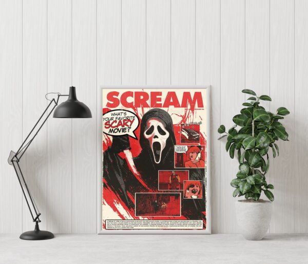 Scream Wes Craven Poster