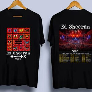 Sheerios Tour Mathematics Concert 2023 Ed Sheeran Shirt