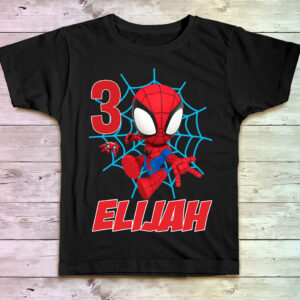 Spiderman Birthday Spidey and His Amazing Friends T-shirt