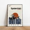 Spiderman Miles Morales Movie Poster Decor Art